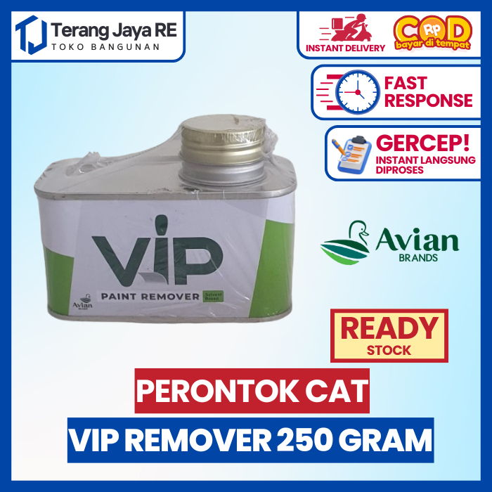 VIP Paint Remover 250 gram - Perontok Cat / Soda Api Cair