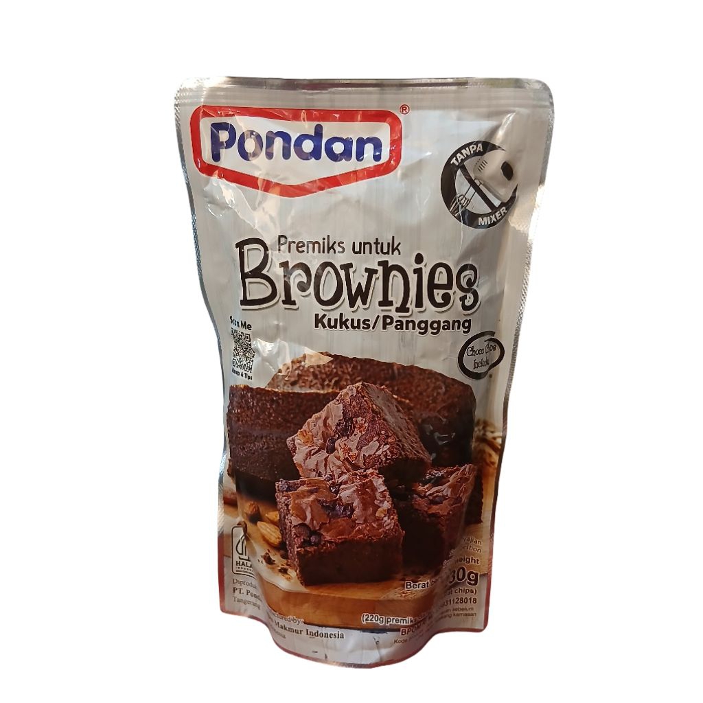 

Brownies Kukus / Panggang Pondan 230 gram
