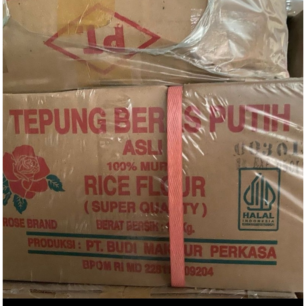 

tepung beras rosebrand dus an isi 20 pak