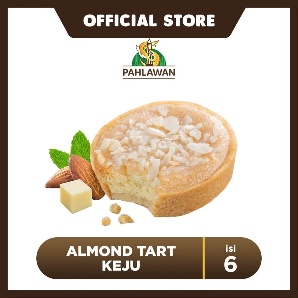 Kue Almond Tart Keju