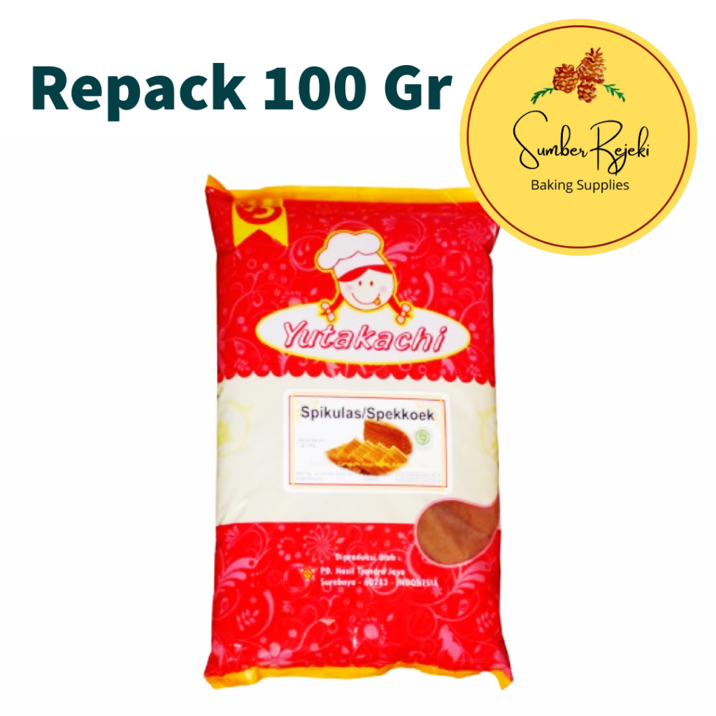 

Yutakachi Bubuk Spikulas | Spekkoek | Spekoek | Spekulas 100 Gr