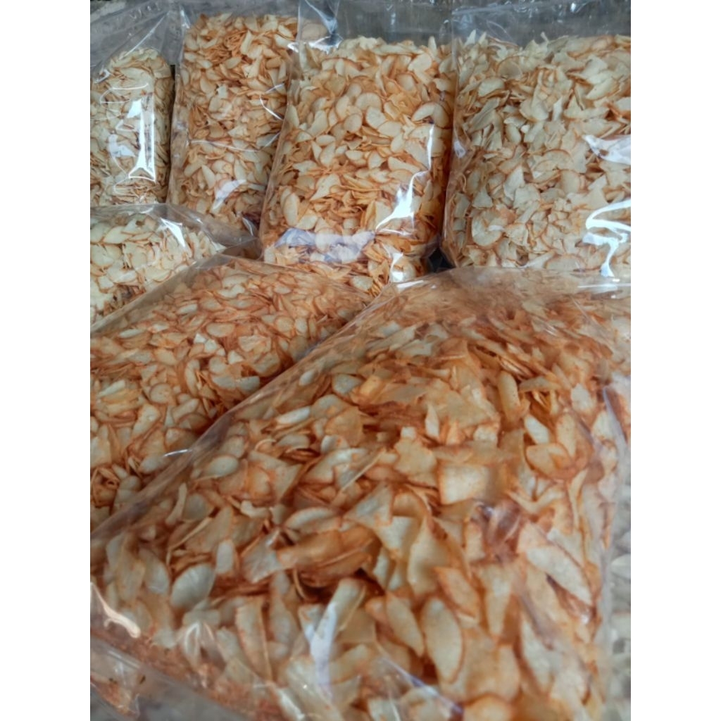 

1kg keripiks singkong patahan kusuka renyah gurih enak