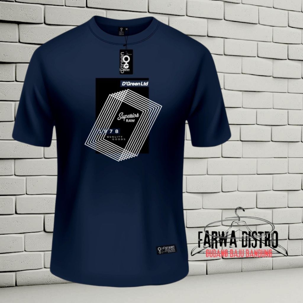 GUDANG KAOS BANDUNG D'Green/Original 100%/Premium
