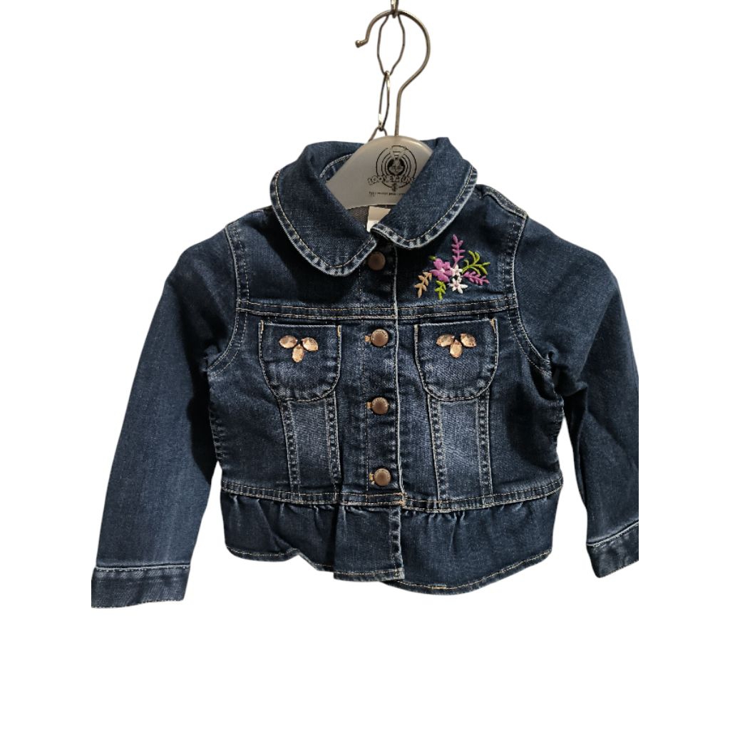 Jaket Jeans Anak Cheek Preloved Size 100