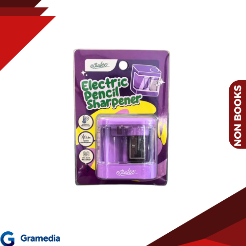 

Gramedia Medan - Rautan Estudee Electric Pencil Sharpener Purple