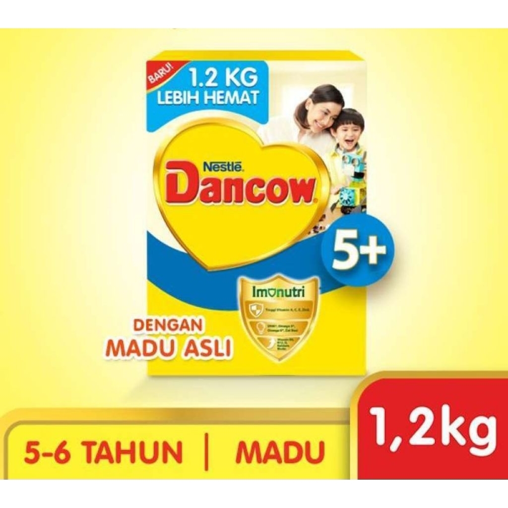 

Dancow 5+ Madu 1,2 Kg PROMO