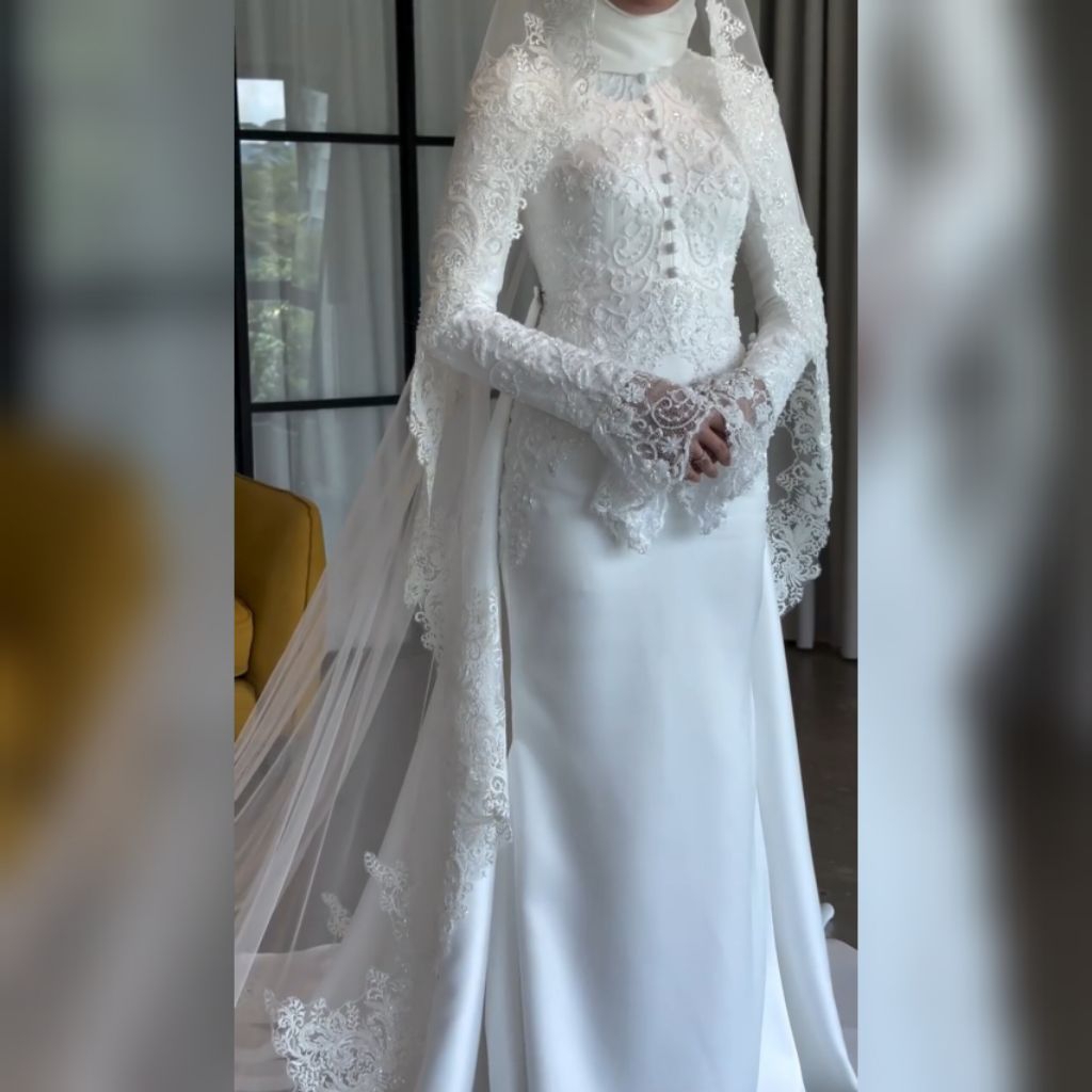 GAUN PENGANTIN MELAYU MUSLIMAH
