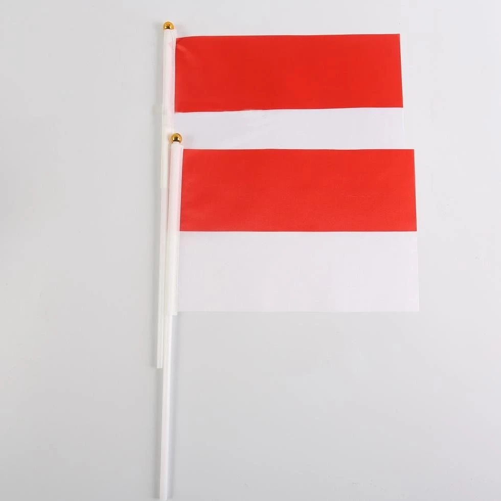 BENDERA Merah Putih kecil bahan kain/Bendera pawai merah putih /bendera tangan merah putih