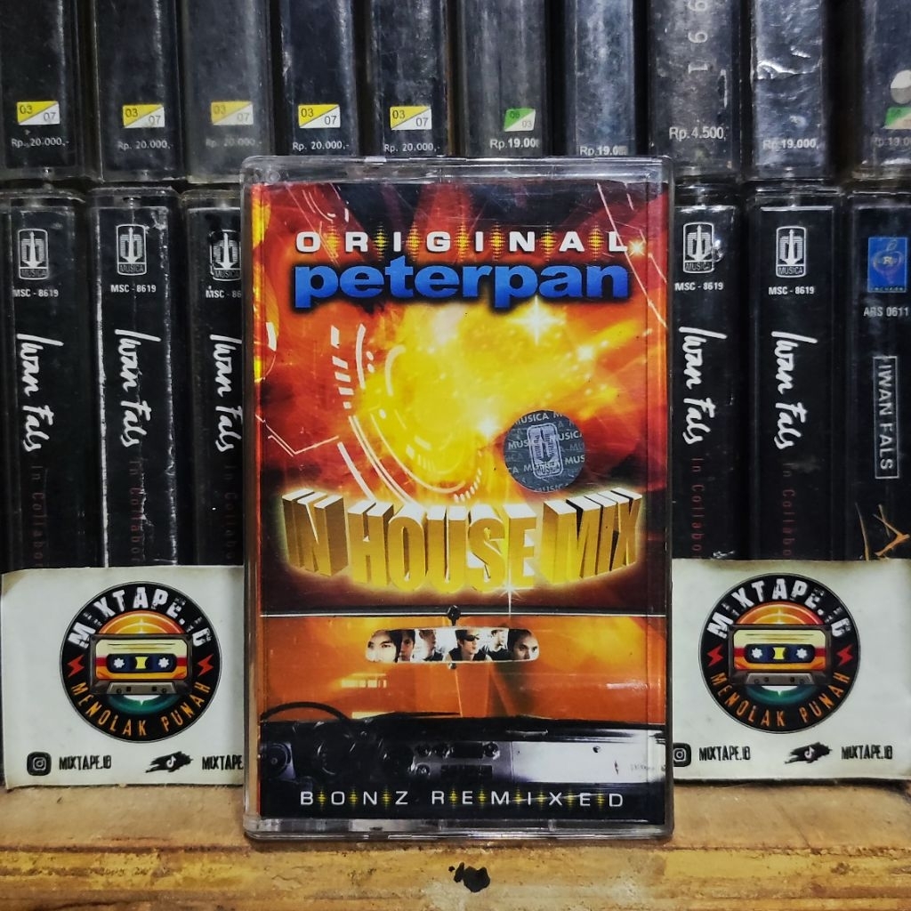 Kaset Pita - Peterpan - In House Mix - Radio Tape - Kaset - Radio - Pemutar Kaset - Retro - Classic 
