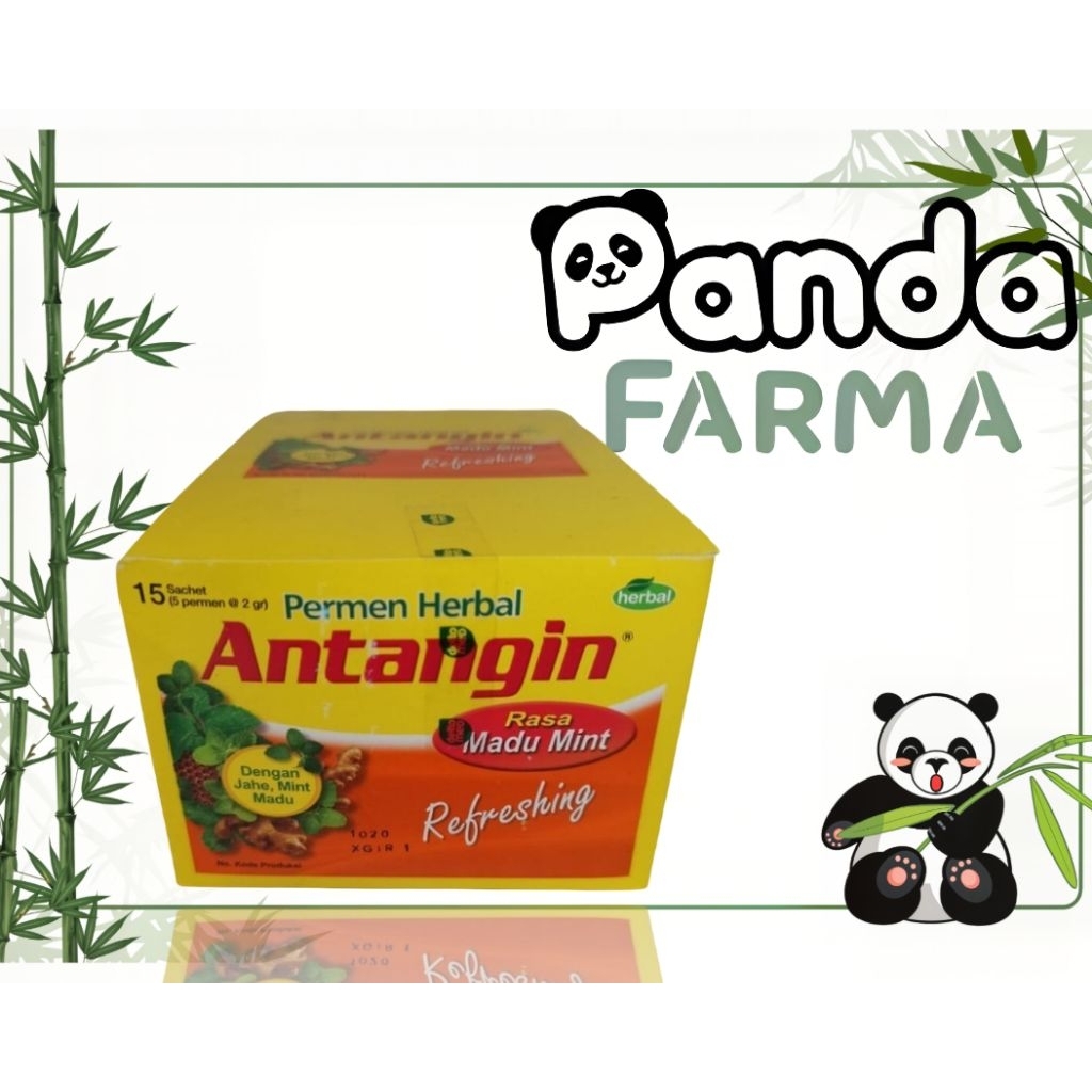 

ANTANGIN PERMEN BOX ( 15 SACHET ) - PERMEN HERBAL
