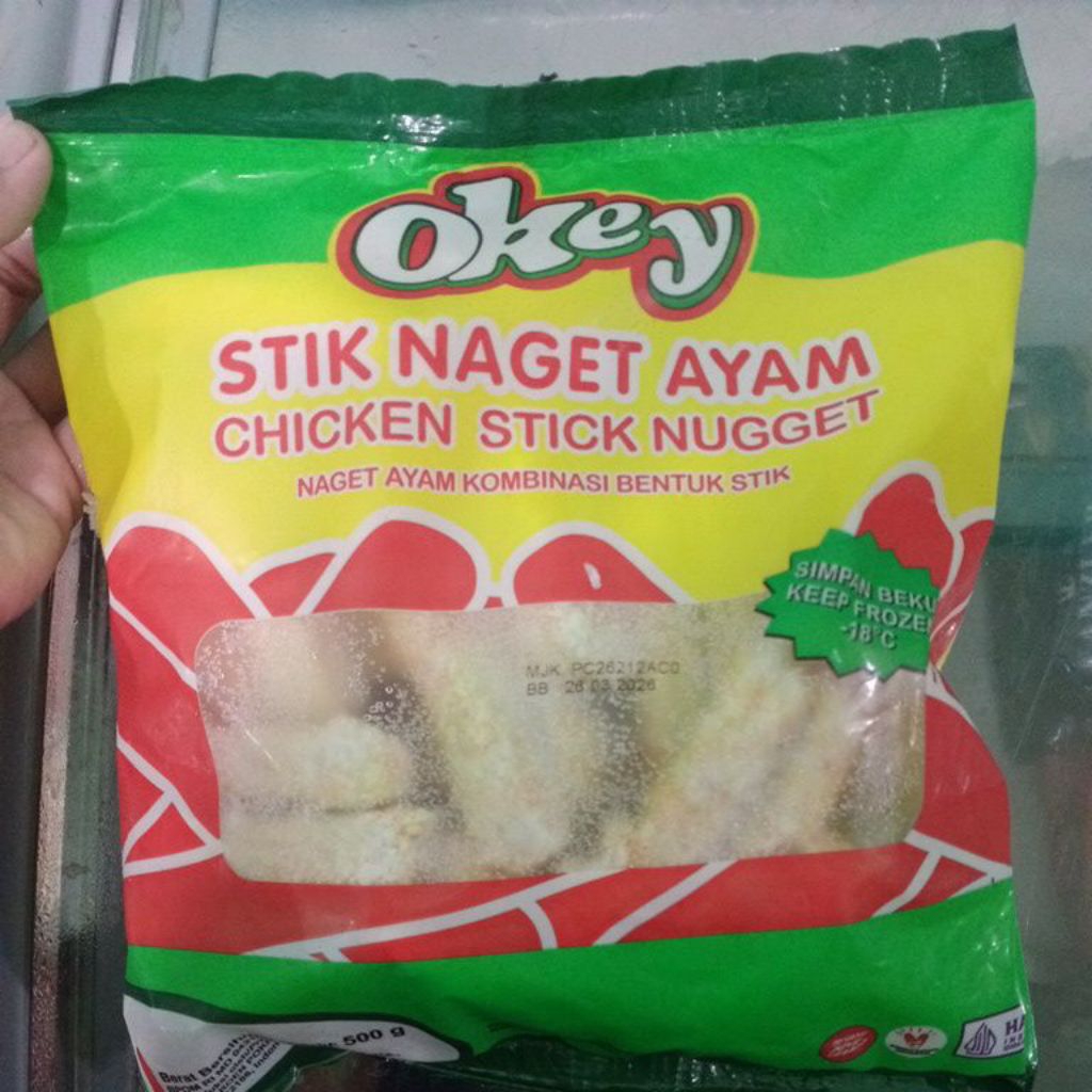 

Okey stik naget ayam
