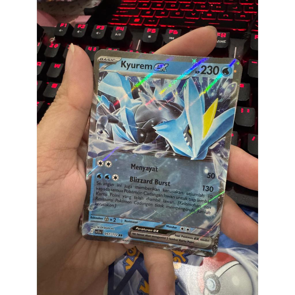 Pokemon TCG Indonesia Hitam & Putih sv11s - Kyurem ex RR 057/172