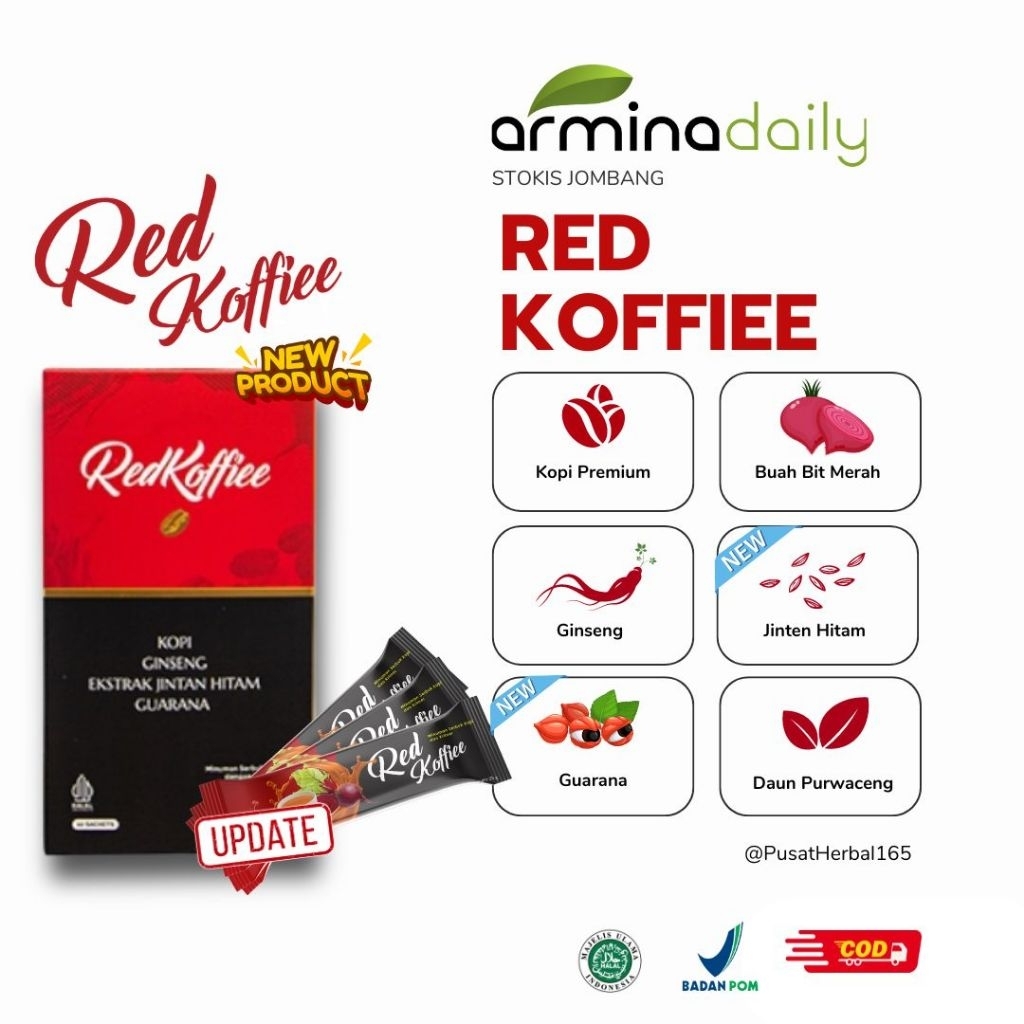 

Red koffiee kopi merah original kopi kesehatan stamina