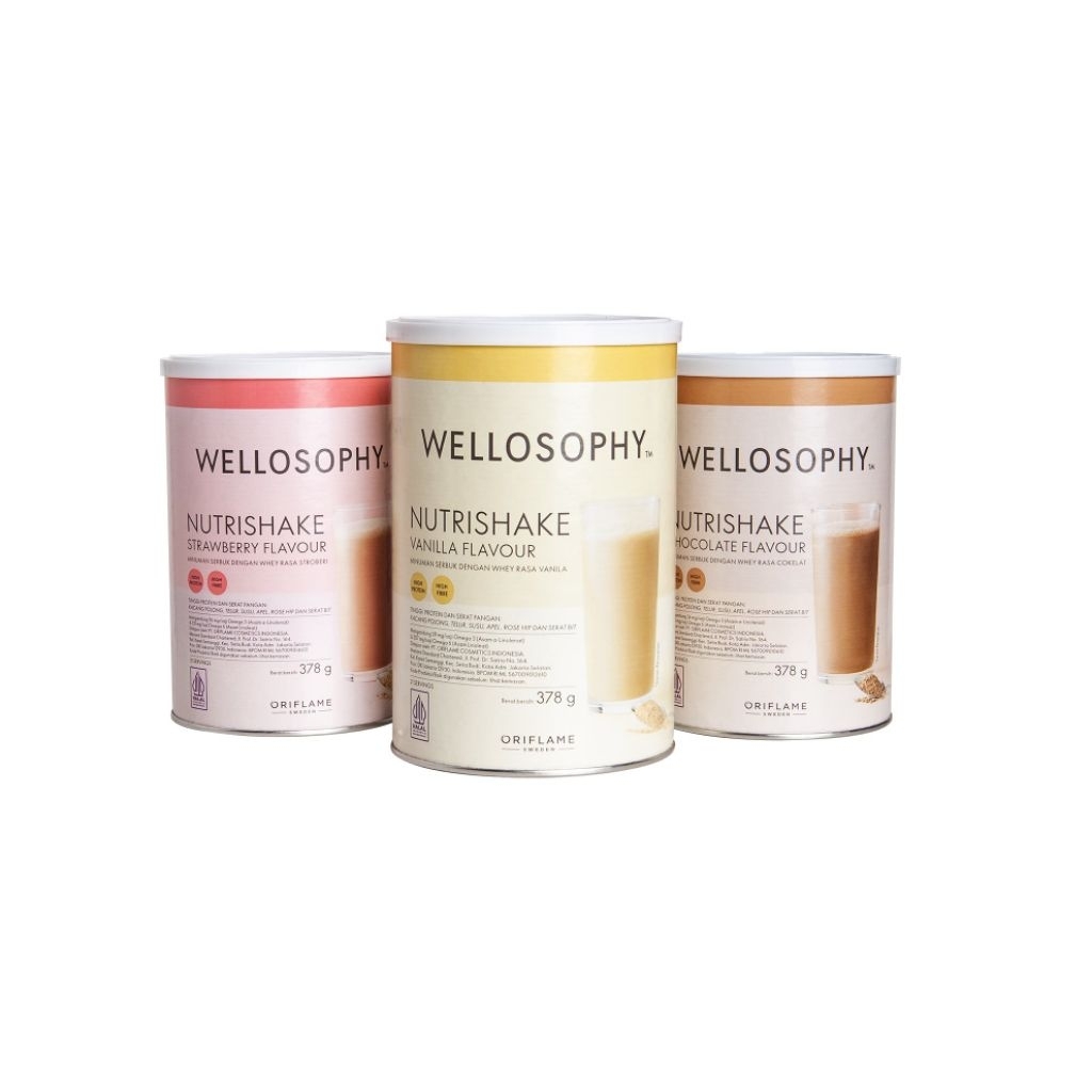 

Wellosophy Nutrishake Chocolate Flavour 378 gr