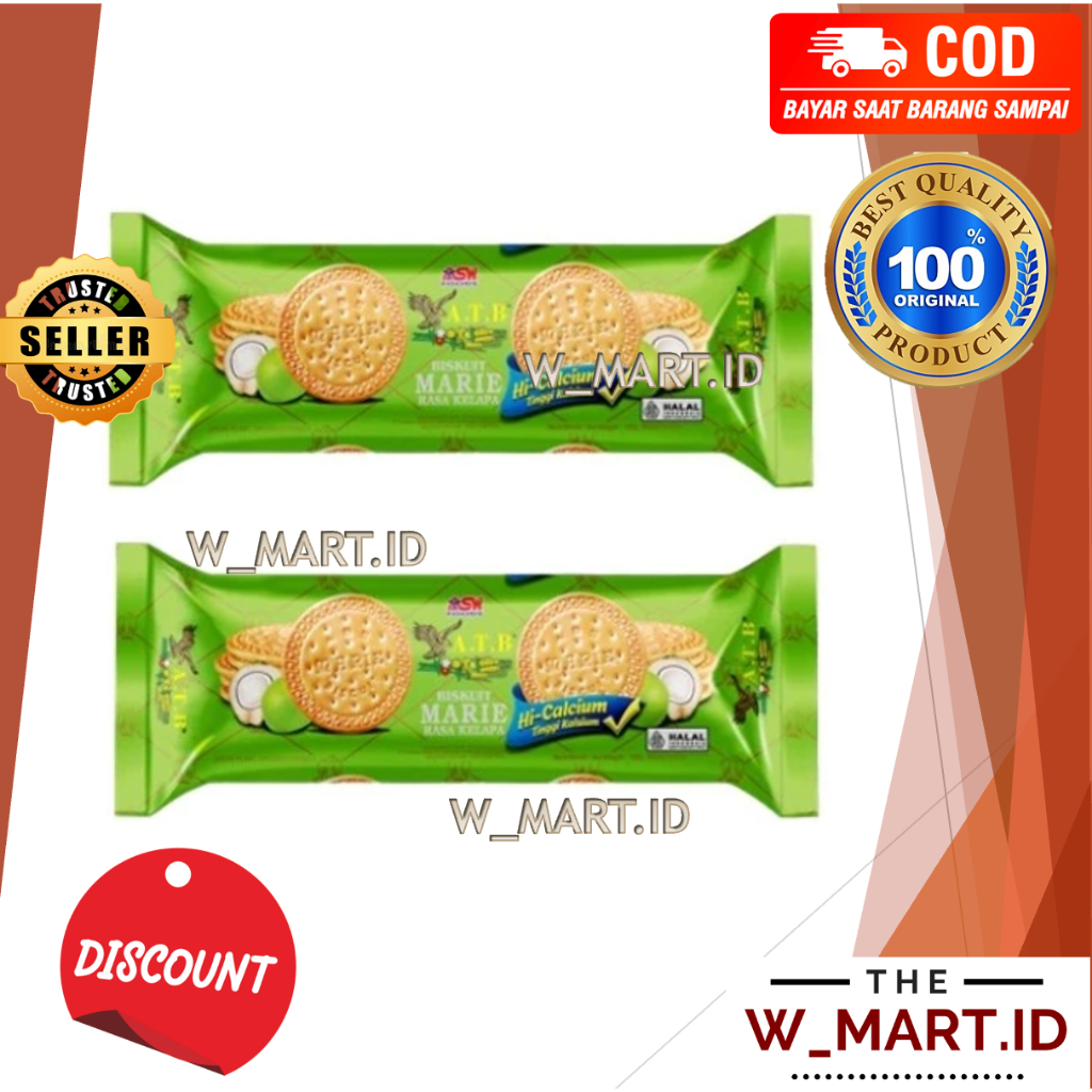 

MARIE ATB KELAPA BISKUIT COCONUT BISCUIT 180 GR