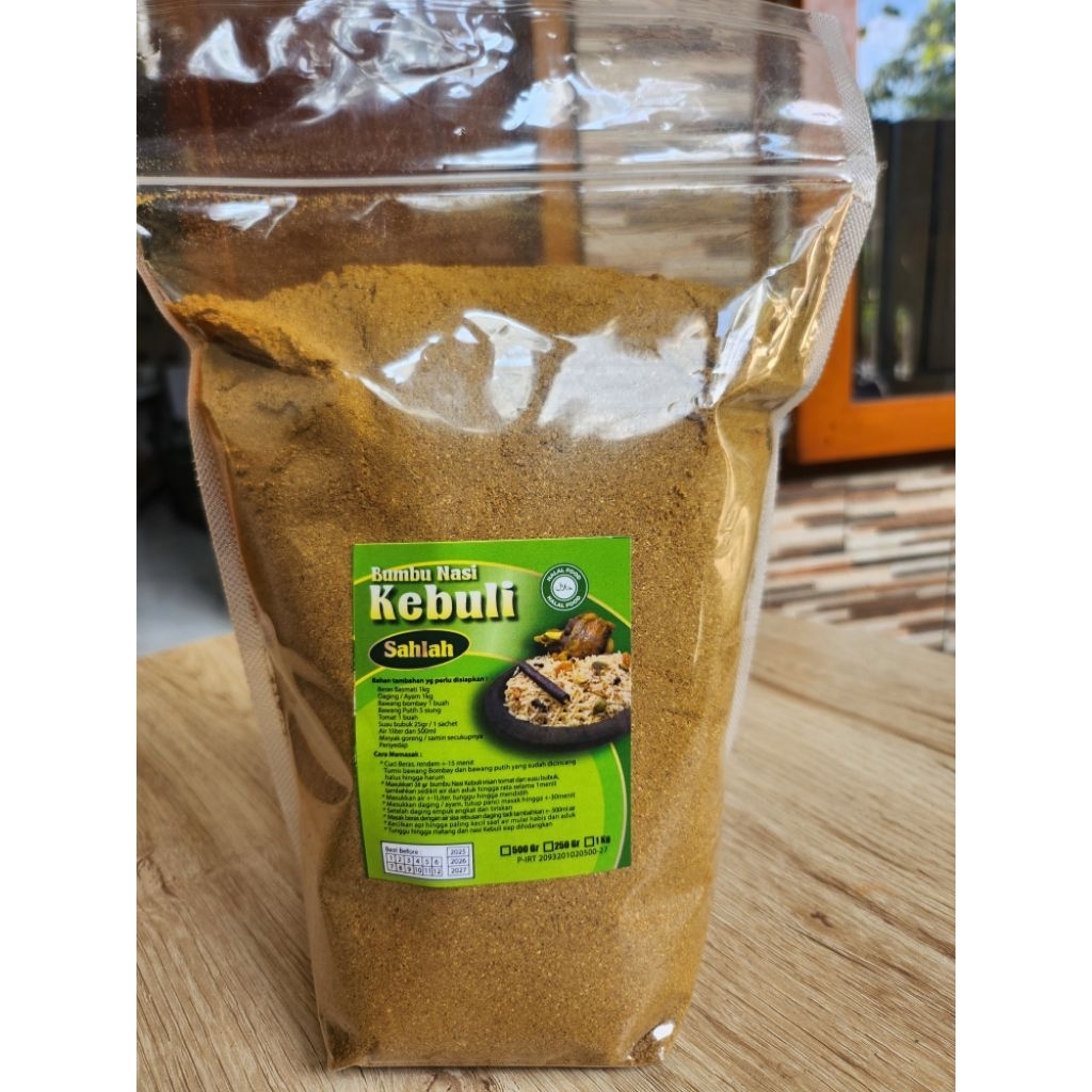 

BUMBU INSTAN NASI KEBULI UKURAN 1KG