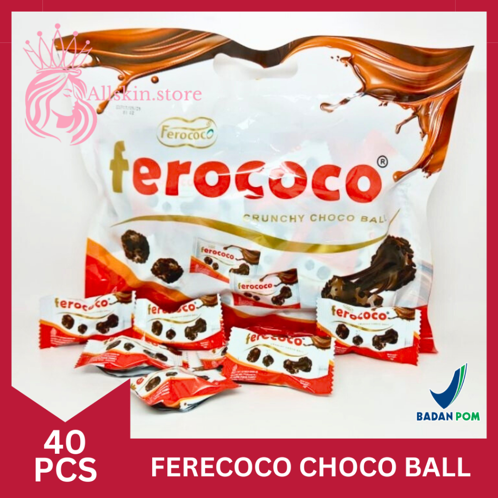 

Ferococo Crunchy Choco Ball isi 40 / Roka Coklat