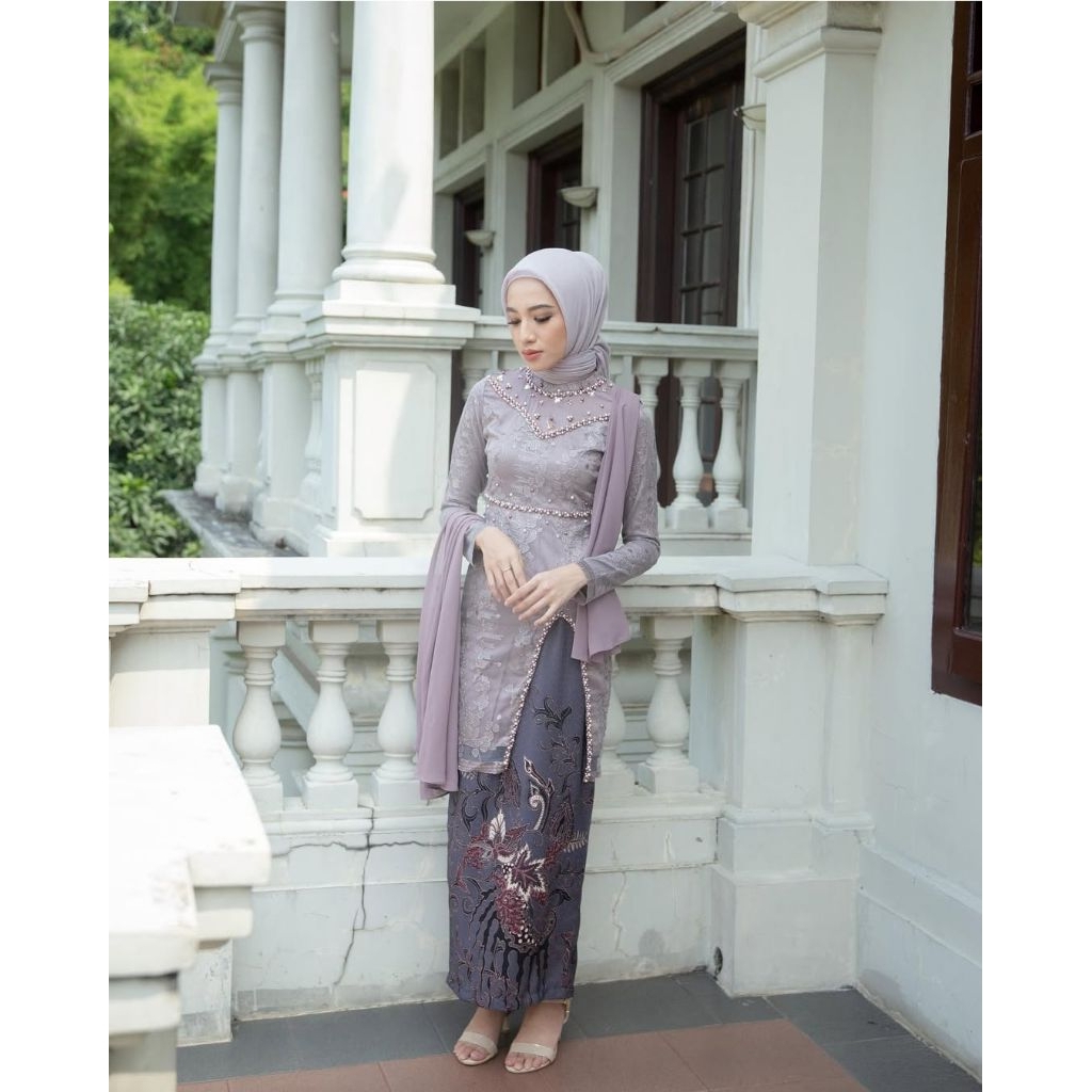 Akita Hanna Set Mauve M Original by Akita id (Preloved)