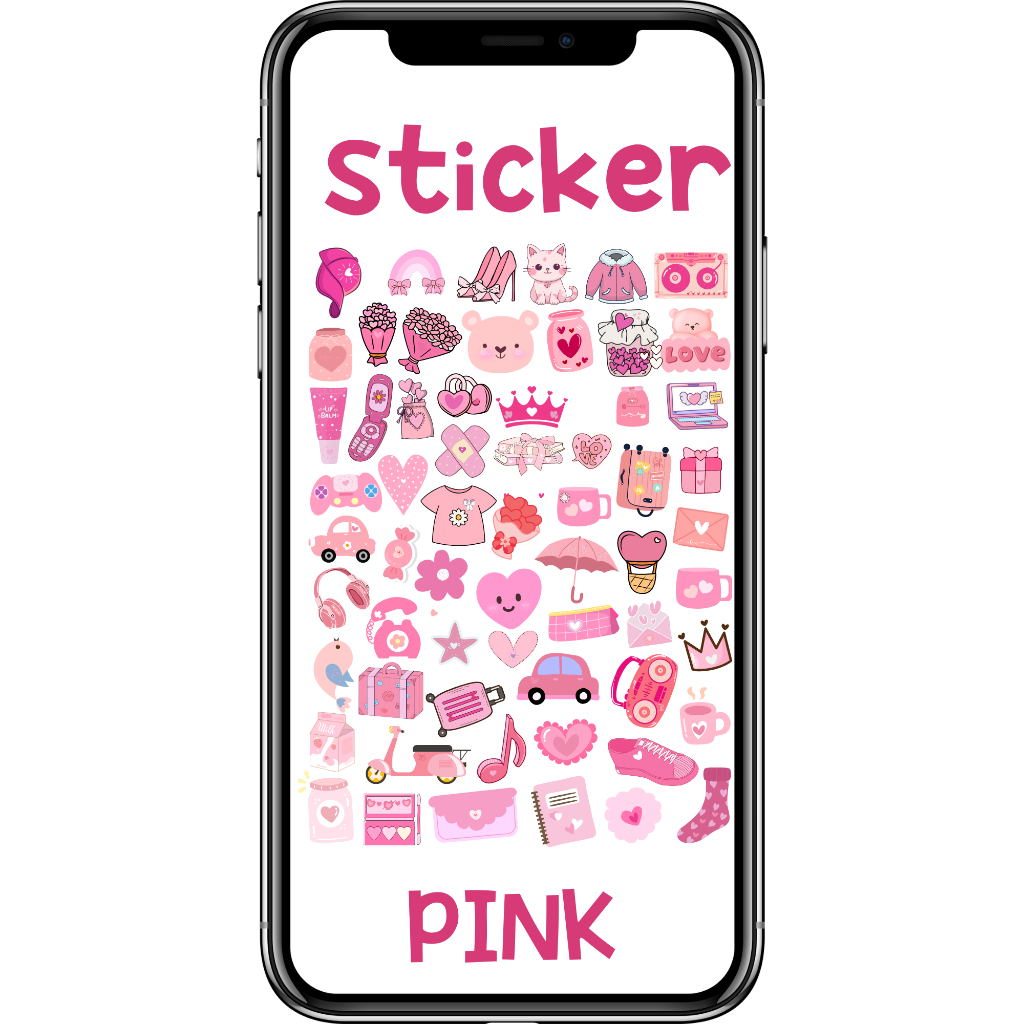 

STICKER PINK - STICKER VINYL - STICKER LUCU - STICKER MURAH -