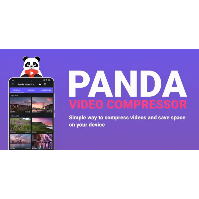 Software aplikasi video compress - Panda Video Compressor - Alat kompresi video