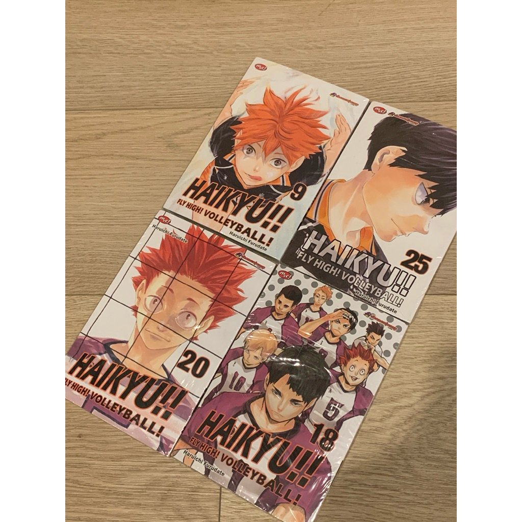 Haikyuu Manga OFFICIAL GRAMEDIA SEGEL
