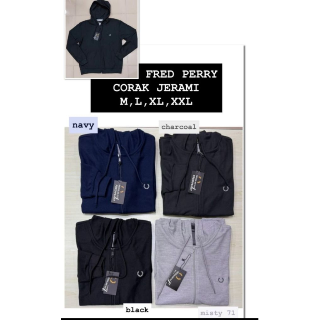 Jaket Unisex Fred Perry ➡️