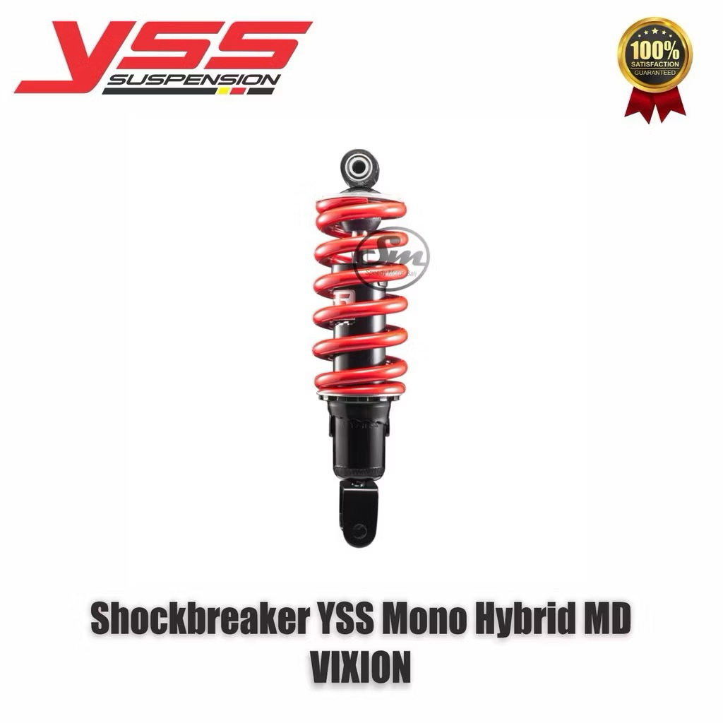 Mitra 2000 Shockbreaker Shock Sok Breker Belakang Variasi Vixion DTG MD 265 mm Original YSS Asli Hyb