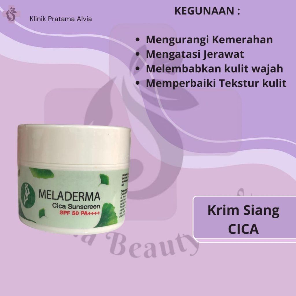Meladerma Cica krim siang