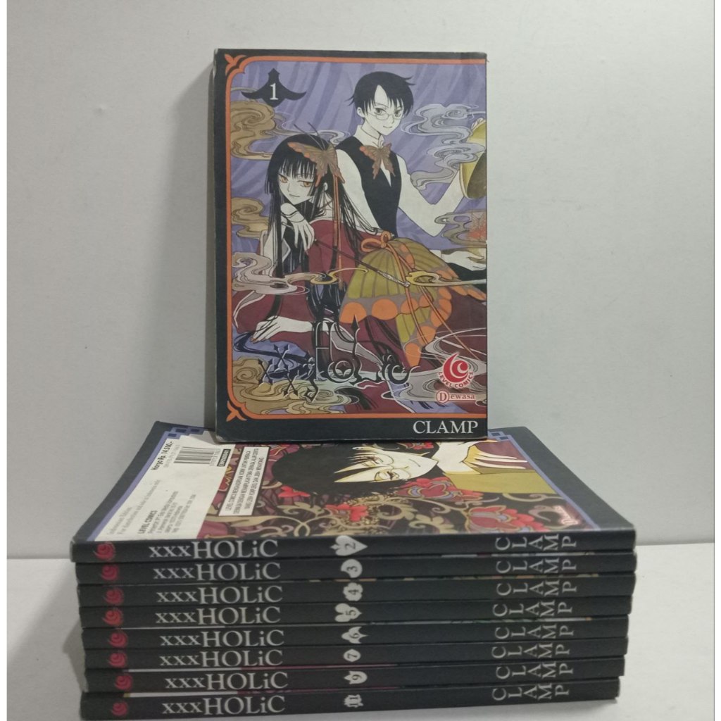 Paket Komik xxxHOLiC Volume 1 - 11 | CLAMP | Manga Jepang Original