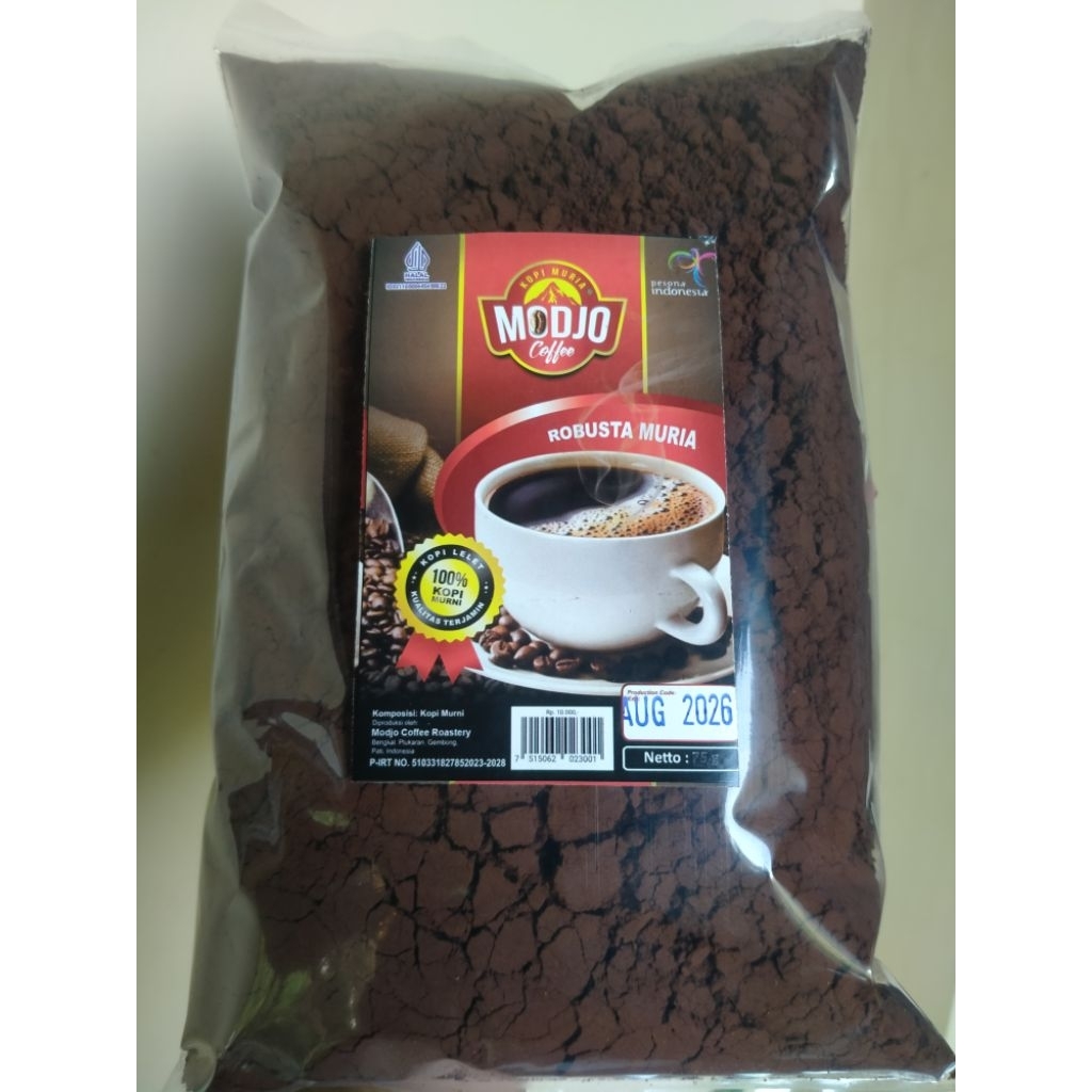 

KOPI LELET MODJO ROBUSTA MURIA 500gram