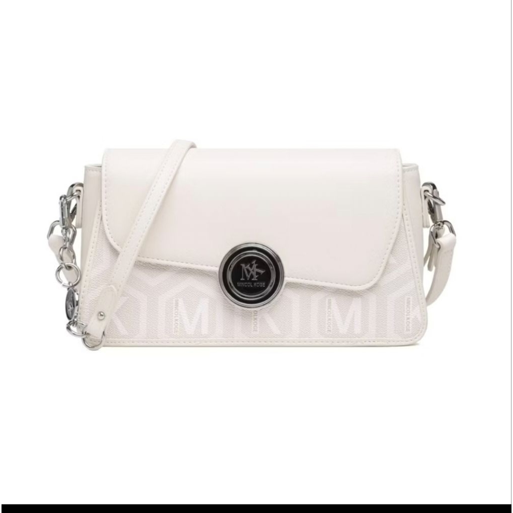 tas selempang cewek fashion warna putih