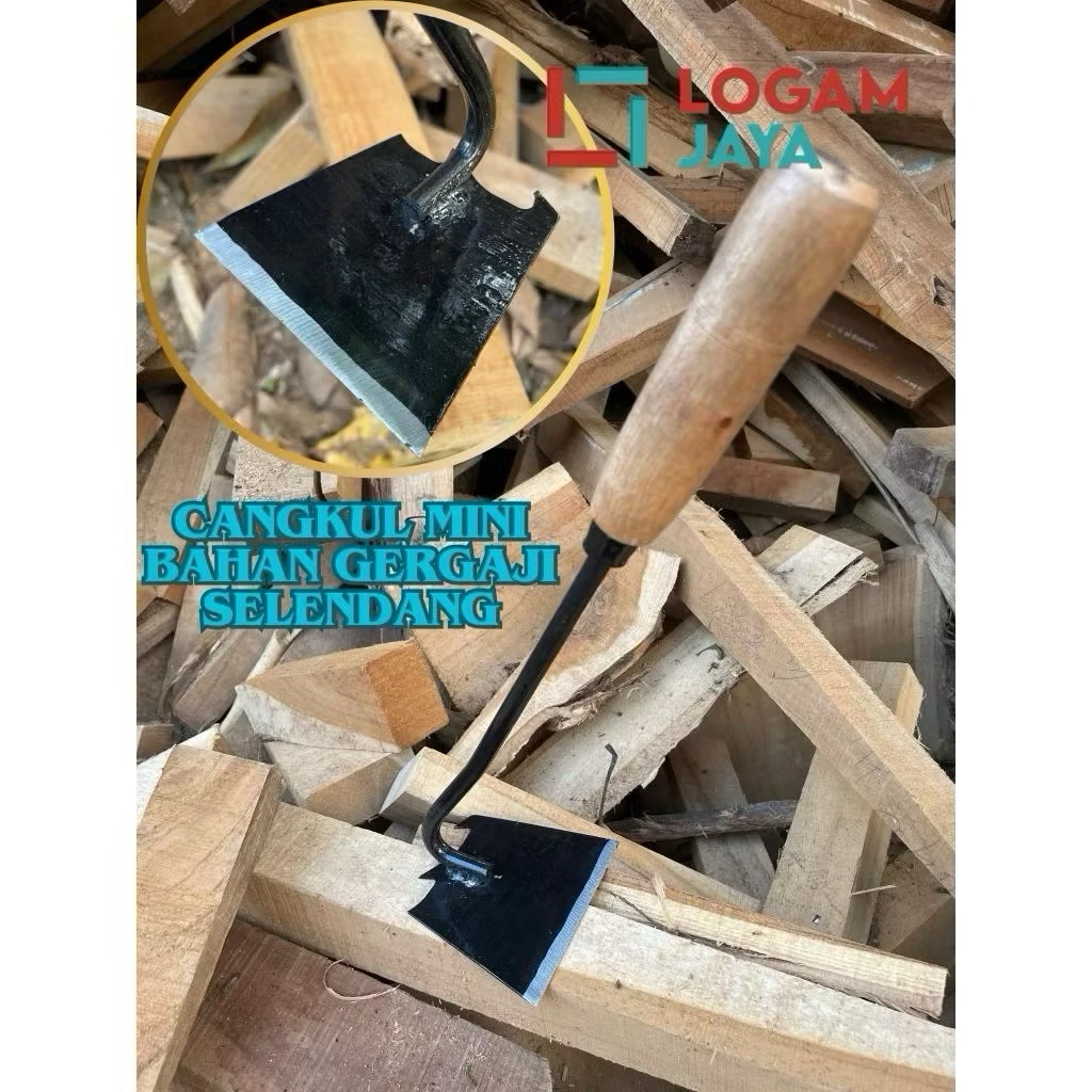 Cangkul kecil Bahan Gergaji Selendang Tajam/ Cangkul mini bahan baja Serbaguna