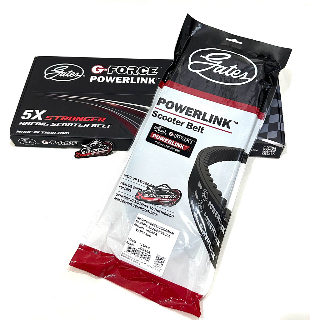 Vbelt-Drive Belt Gates G-Force Carbon Aramid Original For Vario 150 K36-Vario 150 K97.