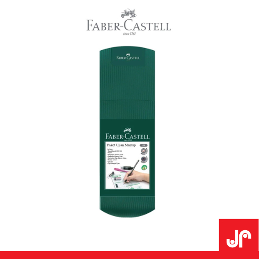 

FABER CASTELL PAKET UJIAN MANTAP DENGAN PENGHAPUS ABTA /SPBM / SET ALAT TULIS UJIAN NASIONAL