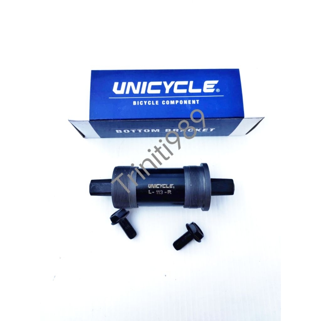As BB bearing/as tengah sepeda as kotak 113mm Unicycle