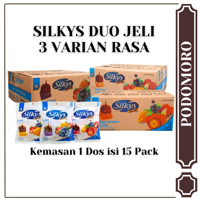 

Silkys Pudding 3 Varian 1 Dos isi 15 Pack Hemat