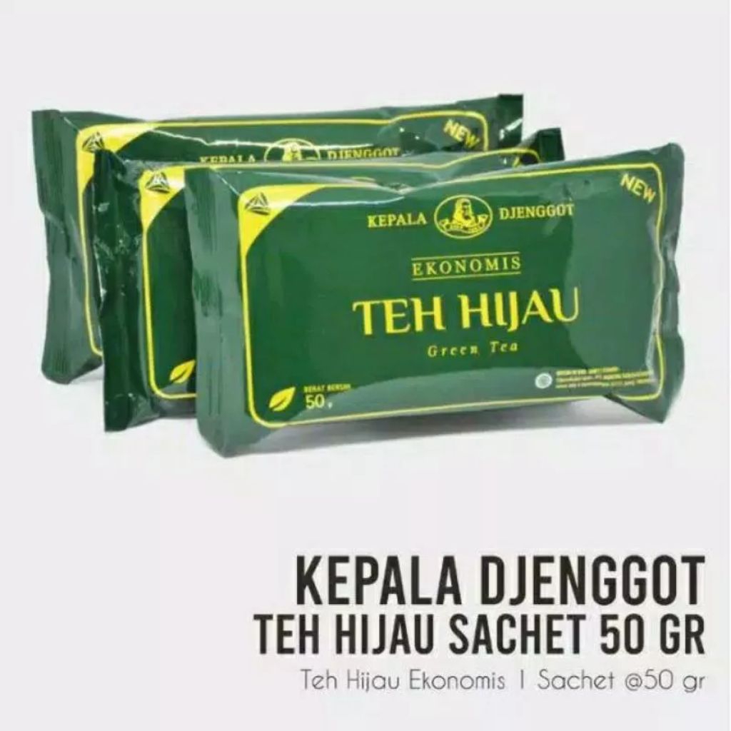 

Kepala Djenggot Teh Hijau Sachet 50gr Teh Tubruk