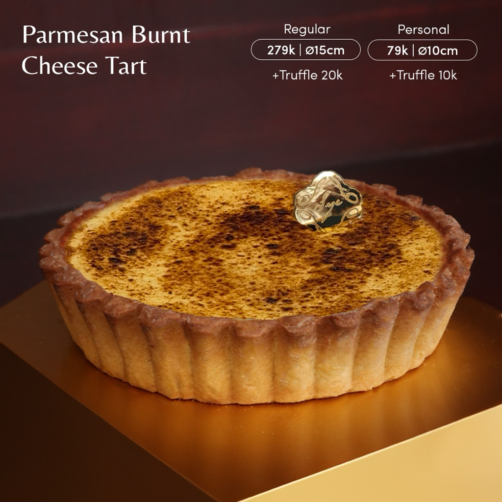 

PAR SYE ⋆ Parmesan Burnt Cheese Tart