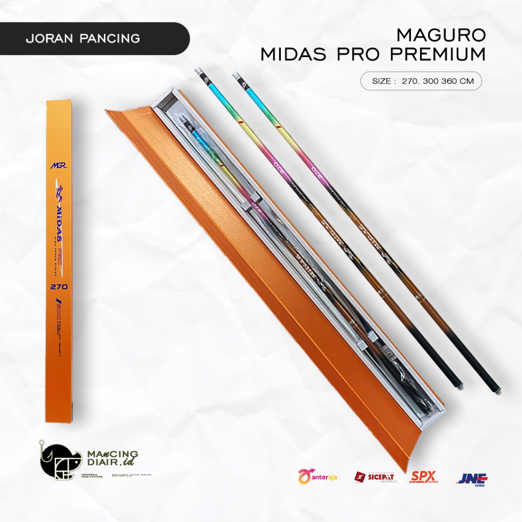 Joran Tegek MAGURO PRO MIDAS || 270.300.360