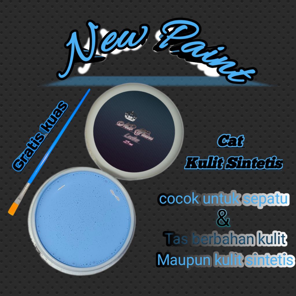 leather New paint cat kulit maupun kulit sintetis
