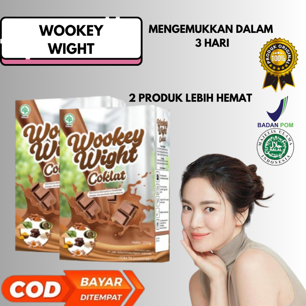 

2 PAKET MURAH!!! Wookey Weight - Susu Penambah Berat Badan 200gr Paket Nutrisi