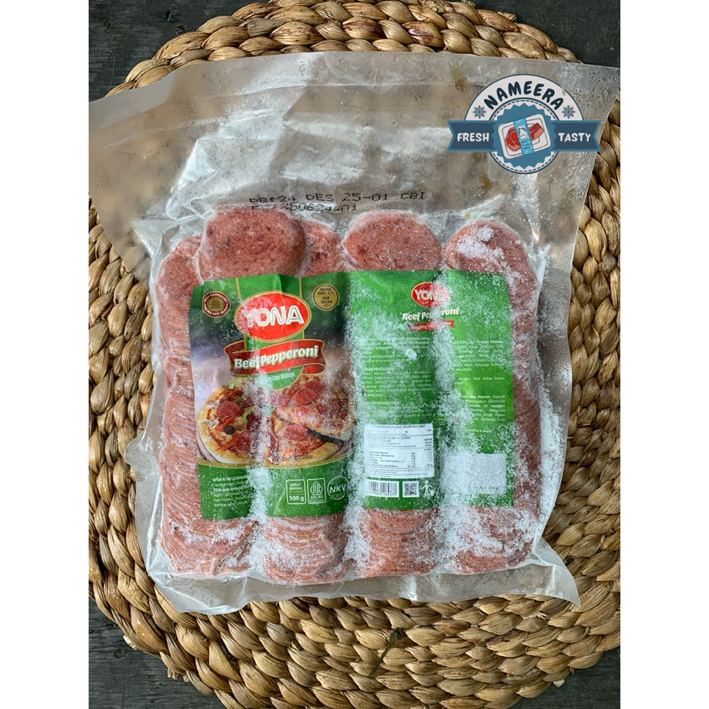 

Yona beef Pepperoni 500g