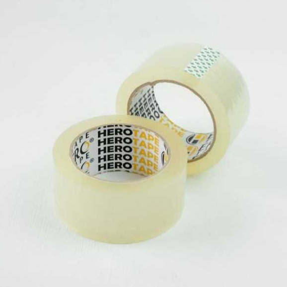 

Lakban / Plakban Bening 45 Micron, 45mm x 90 Yard Hero Tape / Streotape