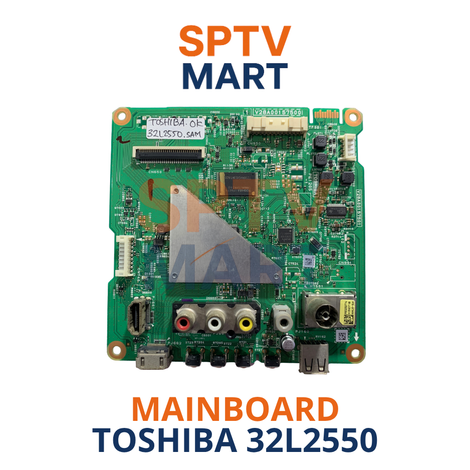 MAINBOARD TV TOSHIBA 32L2550 - MB TOSHIBA 32L2550