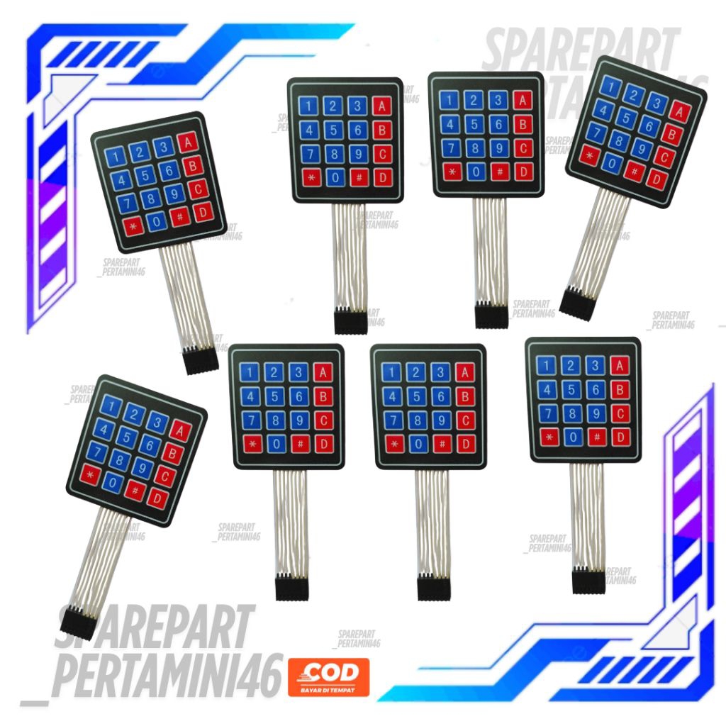 Keypad Standar Pertamini Pom Mini Digital Original