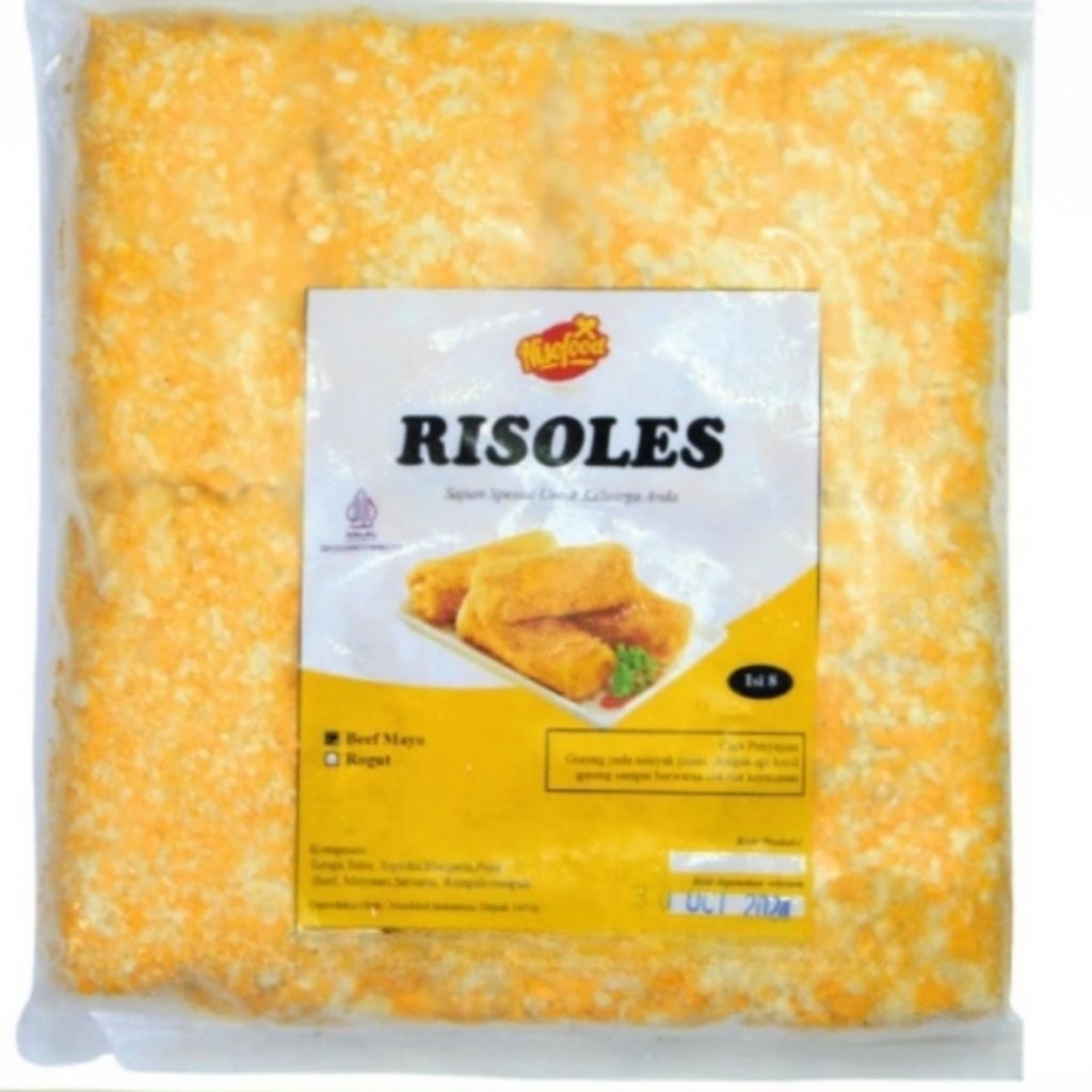 

Kode J. Nisofood Risoles Risol Isi Beef Mayo Beku Frozen