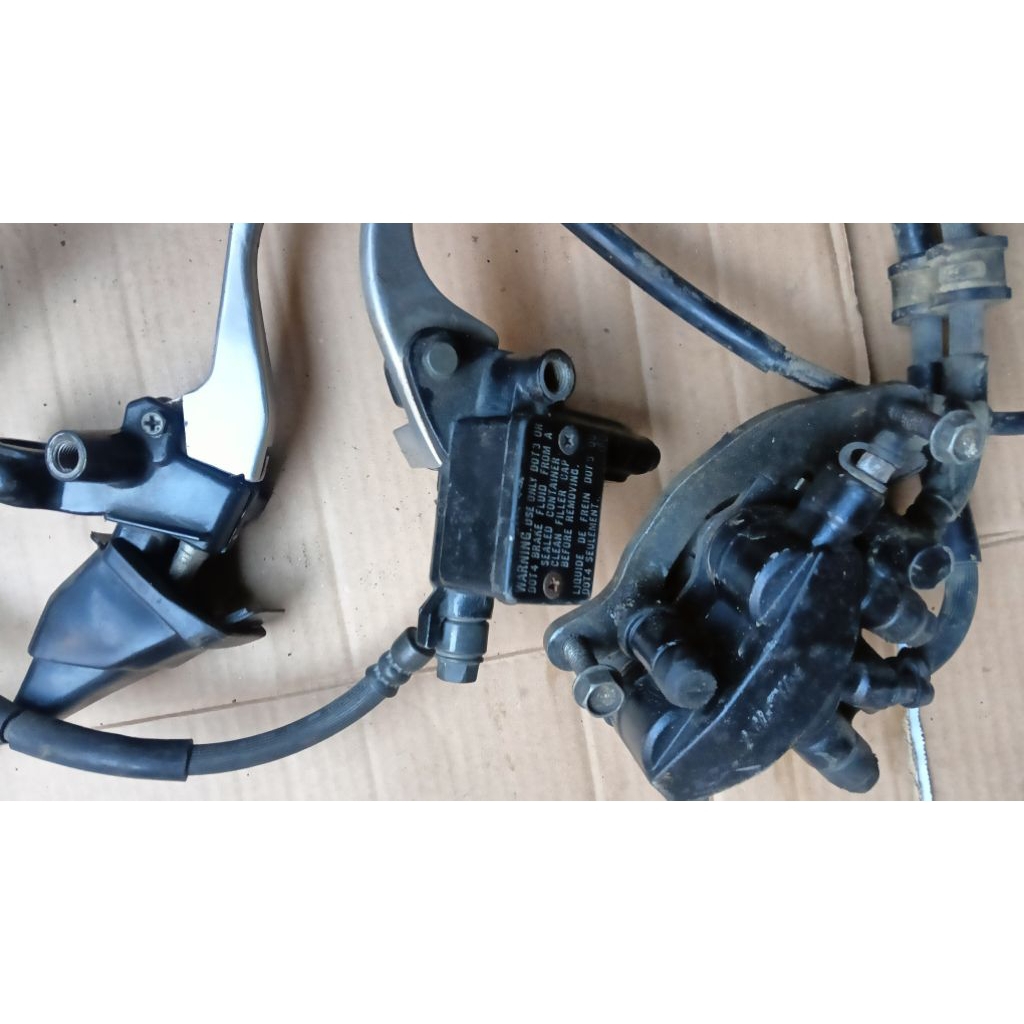 Master Rem Kanan Kiri Depan Belakang Kaliper Lengkap Honda PCX 150 CBU Thailand Asli Ori Original AH