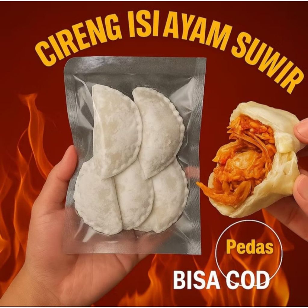 

CIRENG ISI AYAM SUWIR PEDAS