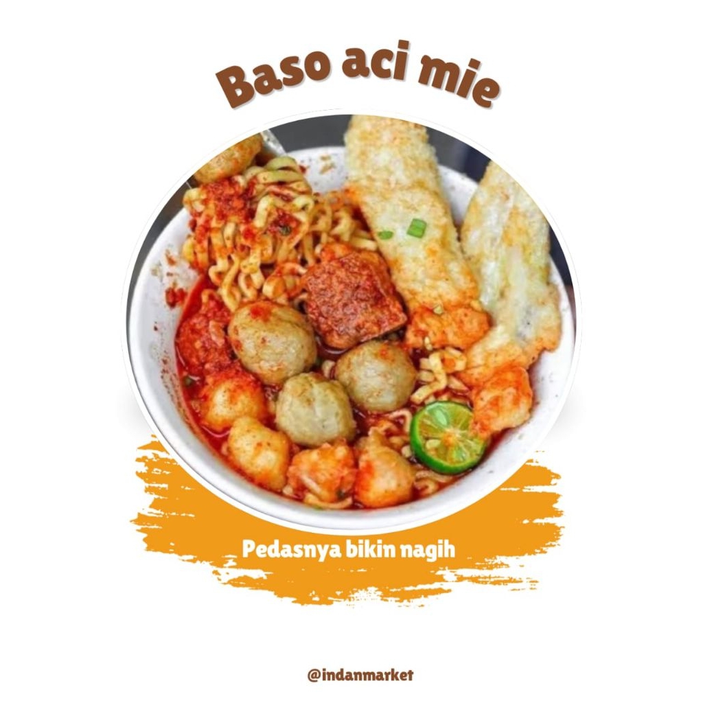 

BAKSO KUAH MIE PEDAS INSTAN