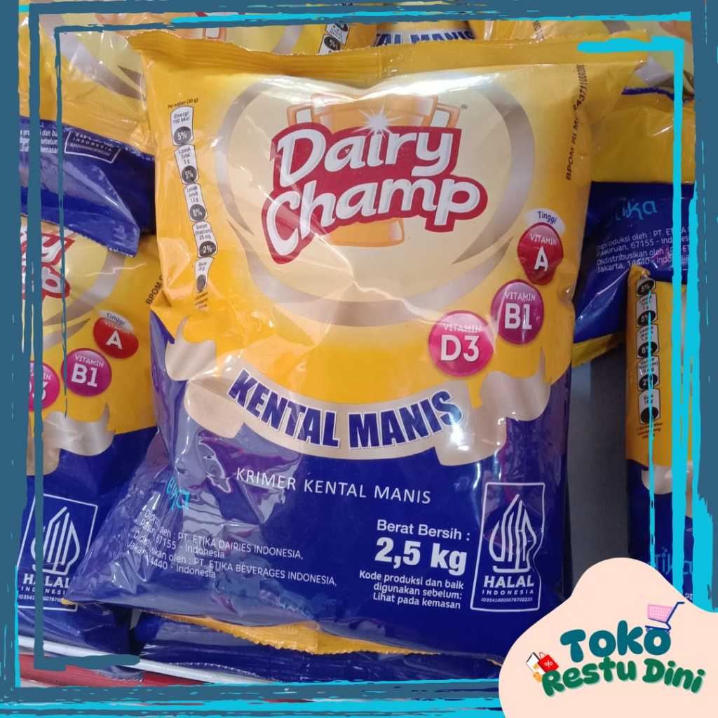 

Dairy Champ 2,5 kg Susu Kental Manis